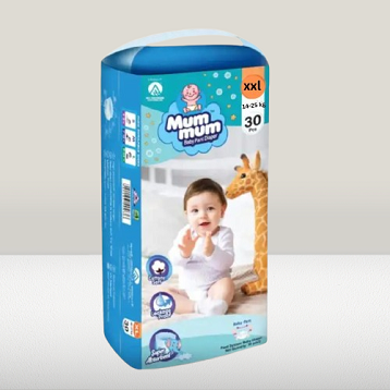 Mum Mum Pants Diaper XXL(12-17kg) 30pcs