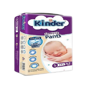 Kinder Comfy fit Pants Small (3-8kg) 42pc